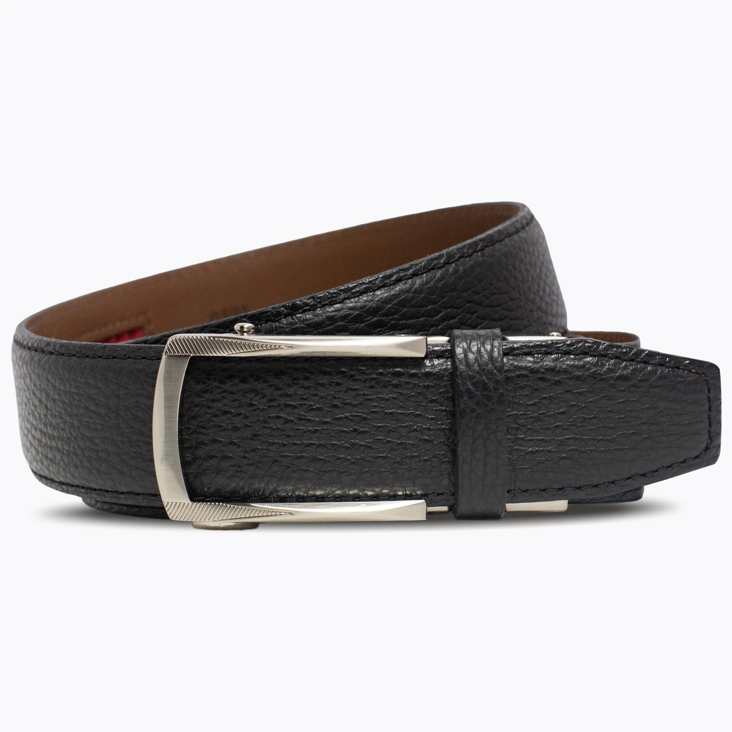 Onyx Noir Dress Ratchet Belt, 1.38" Strap [35mm]
