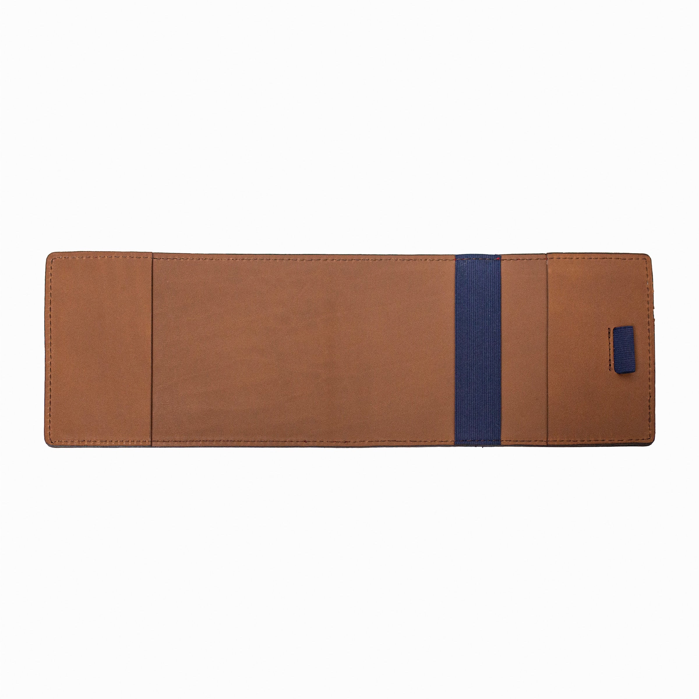 Scorecard Holder Pebble - Blue w/ Blue Thread - Image 3