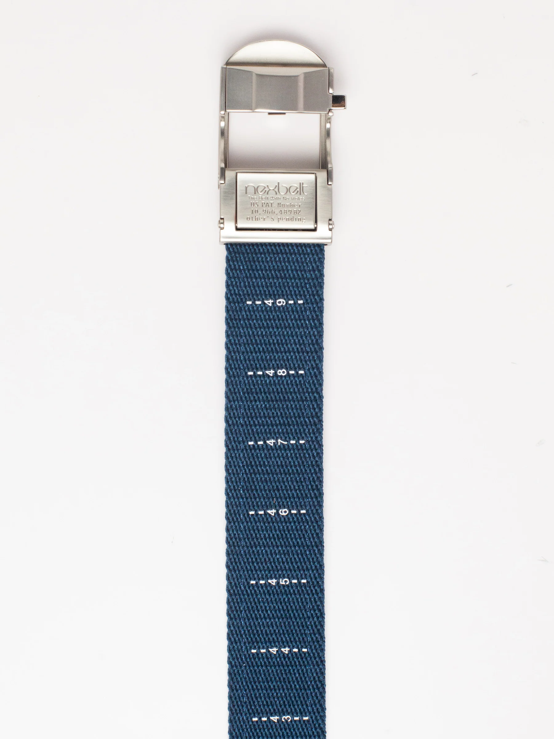 Waterfowl Navy Outdoor Ribbon Ratchet Belt 1.38" [35mm] - Image 6