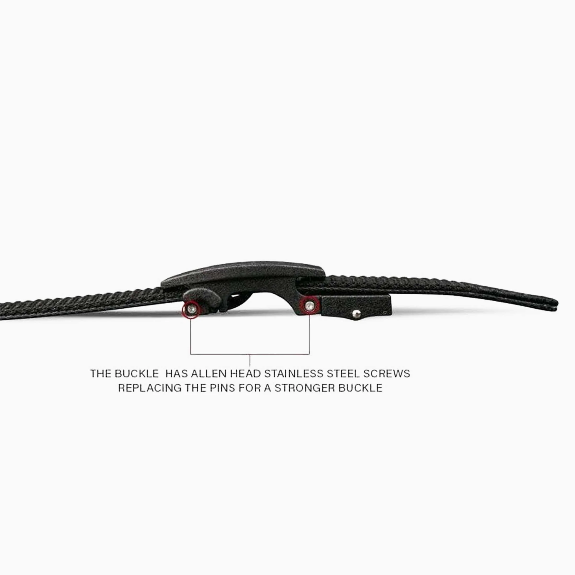 XL Titan Black EDC Ratchet Belt 1.5" [38mm] - Image 3